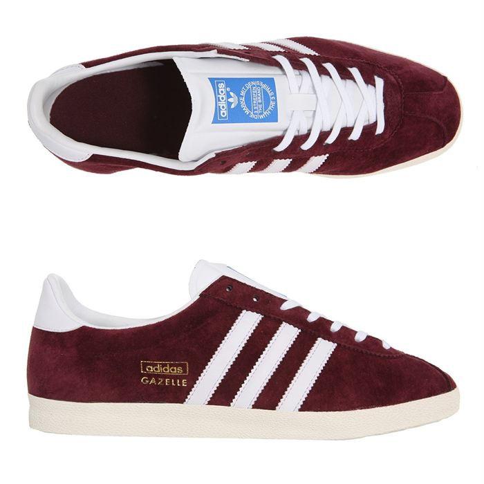 adidas gazelle bordeaux femme